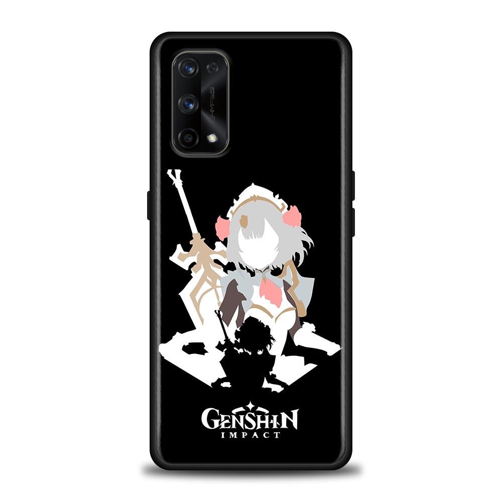 Husă de Telefon Anime Genshin Impact Pentru Oppo Realme 8i 8 9 7 6 5 Pro 9i 7i 5i 6i XT 5G Huse Acoperire Moale din Silicon Realme 8Pro
