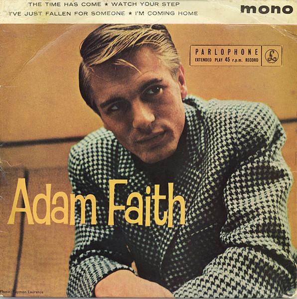 7inch Record ADAM FAITH - Adam Faith GEP8851 Parlophone 1962 UK Pop Used