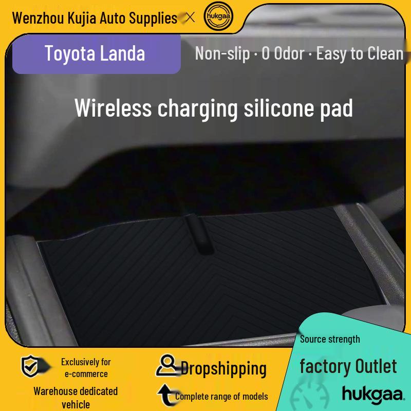 

26-Blade Landa Wireless Charger Silicone Anti-Slip Pad for Car Interiors