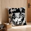 Pillow Case luxurious home office, sofa decorative Multi sized car seat cushions, pillowcases B-Black cloverS anime