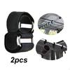 2 Pieces Car Fishing Rod Straps Fixing Bands for Camping Travel Trips Umbrellas Tent