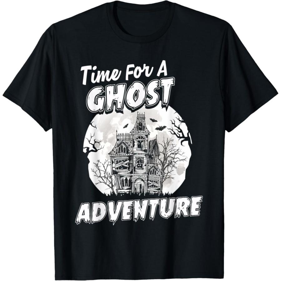 Ghost Hunting Time For A Ghost Hunting Adventures Paranormal T-Shirt XXXXXL чёрный
