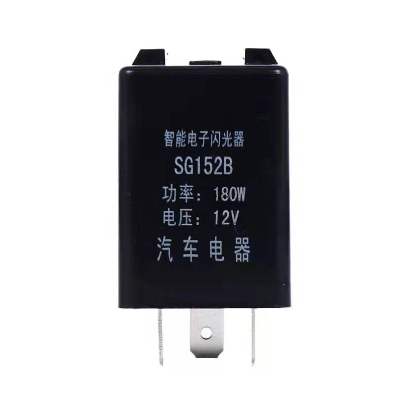 3 kolíkový indikátor Auto Motocykl 12V LED Relé Fix Blinker Indikátor Blikání