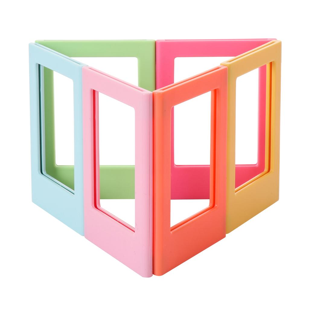 Magnetic Picture Frame Plastic Photo Holder  for Fridge Refrigerator Magnets for Polaroid Photos