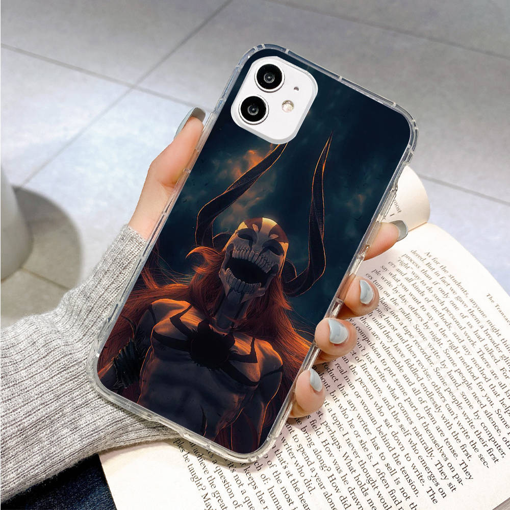 Case for Samsung A04 A14 A23 A34 A54 M23 M33 M52 M53 Realme 10 9 C30S C35 C55 VIVO Y02S Y21 Y51 X80 Pro Transparent Cover WI56 Anime Bleach