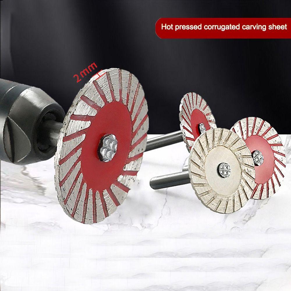 40mm Diamond Cutting Disc 6mm Shank Durable Circular Thread Cutting Disc Circular Saw Blades For Wood Metal Stone Granite Marble