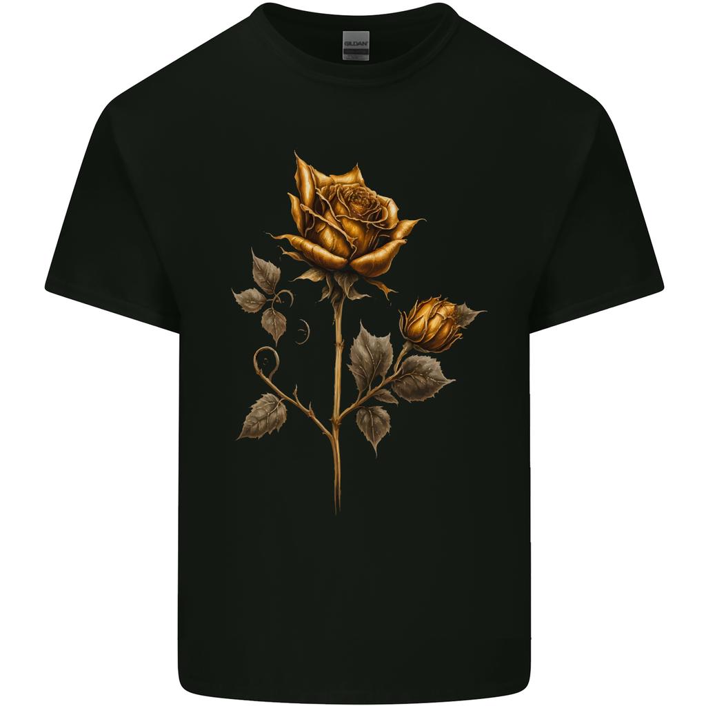 A Rustic Rose Gothic Goth Unisexs Light Cotton TShirt