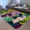 Anime Chainsaw Man Floor Mat Cheaper Anti-slip Modern Living Room Balcony Printed Bedside Mats