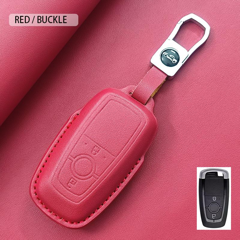 Car Key Case Cover Fob For Ford Focus 3 4 St Mondeo 5 Mk5 Edge Fusion Mustang Explorer F150 F250 F350