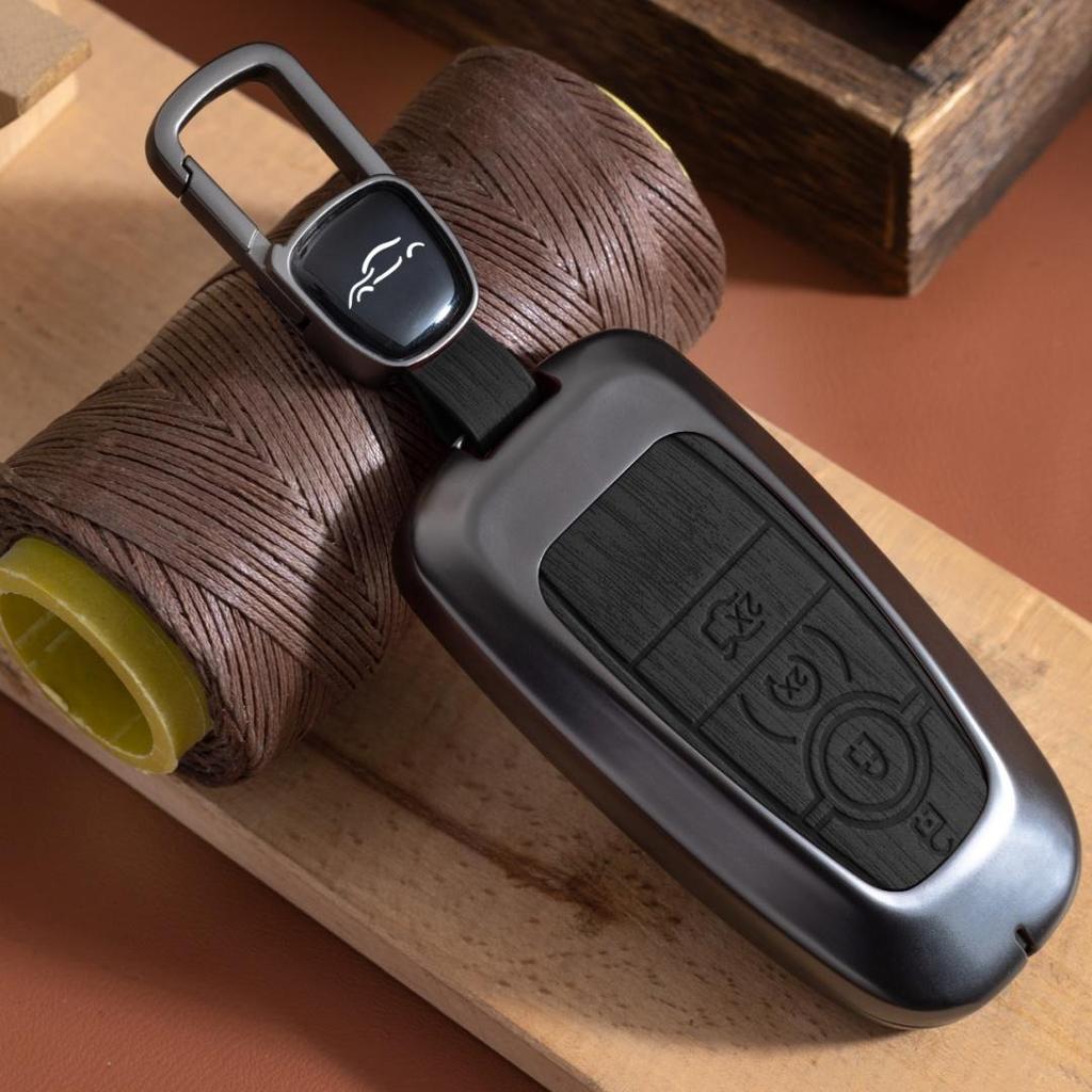 4 Buttons Car Remote Key Case Cover Shell Fob For Ford Edge Fusion Mustang Explorer F150 F250 F350 Ecosport Protector Holder Keyless