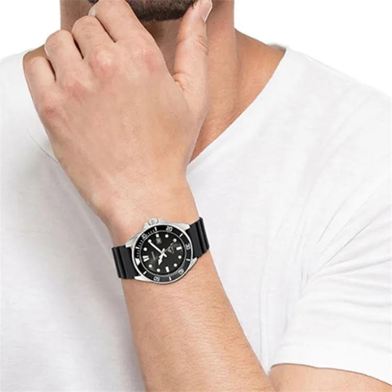 Casio Orologio da uomo nero MDV106-1A-