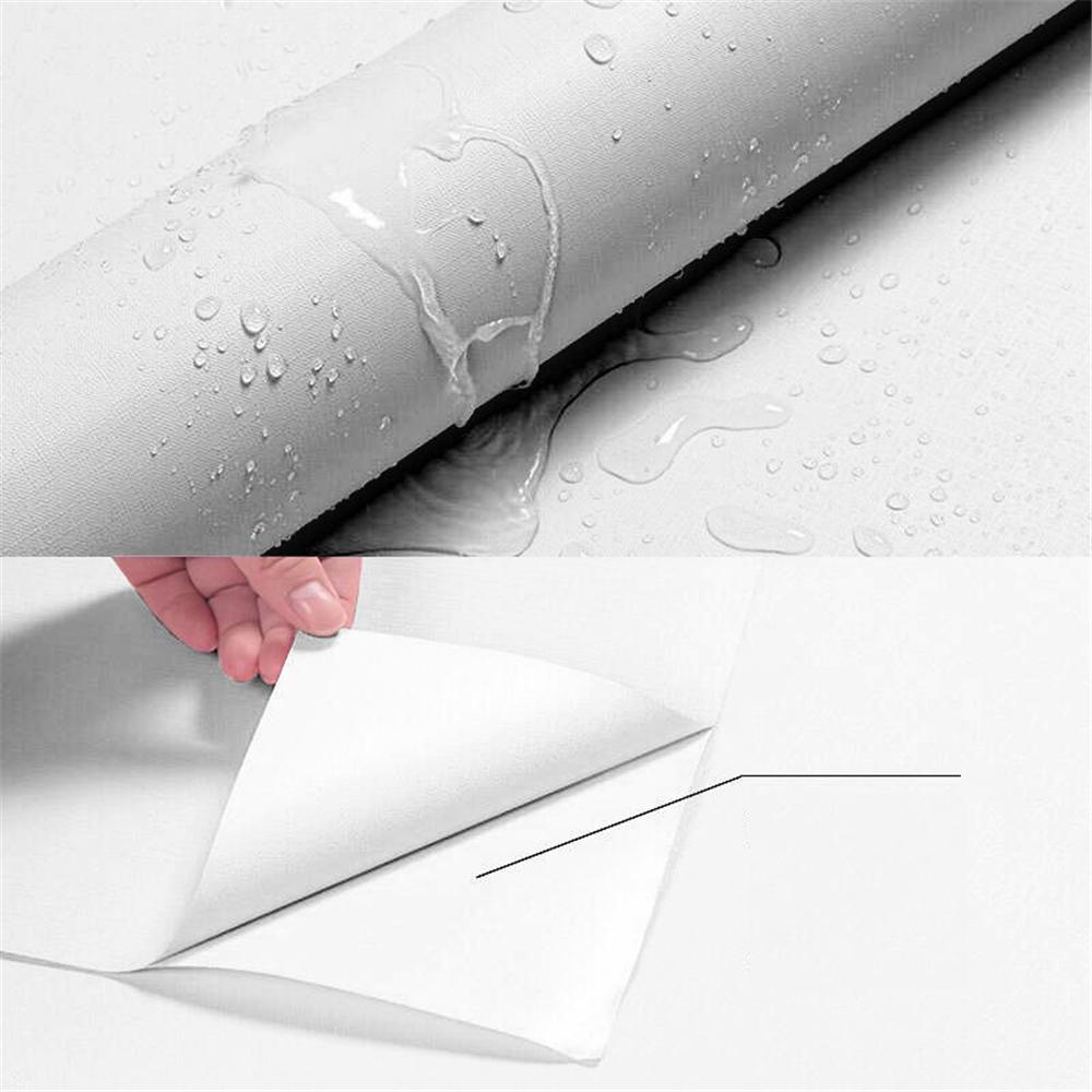 PVC Self-adhesive Wallpapers Vinyl Black White The 3D Stickers for Livingroom Furniture Wall Kitchen Cabinets Home Decorative