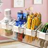 Refrigerator partition plate Retractable Hanging Box Refrigerator Adjustment Snap-on Side Door Sauce Bag Snack Organize