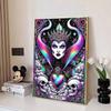 Disney 5D DIY Diamond Painting Evil Queen Illustration Full Round Diamond Mosaic Cartoon Cross Embroidery Art Painting Home Decor
