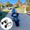 Oglinzi profesionale cu bară rotundă pentru motociclete Oglindă laterală retrovizoare pentru motocicletă pentru montare rapidă a ghidonului de 7/8"