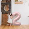 1Pc Large 40inch Number 1-9 Foil Balloons for Kid Boys Girls Crown Happy Birthday Balloon Baby Shower Decor Supplies