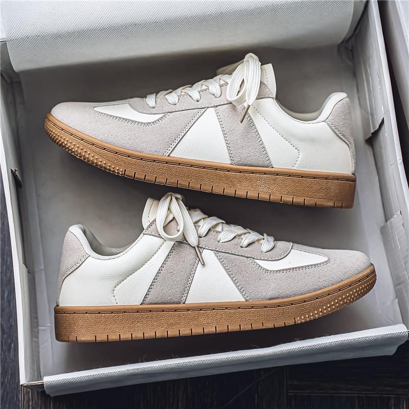 

Мужская обувь осень новая мода дышащая сетчатая обувь мягкая подошва легкая мужская повседневная обувь сетчатая спортивная обувь Forrest Gump тренд 44 бежевый