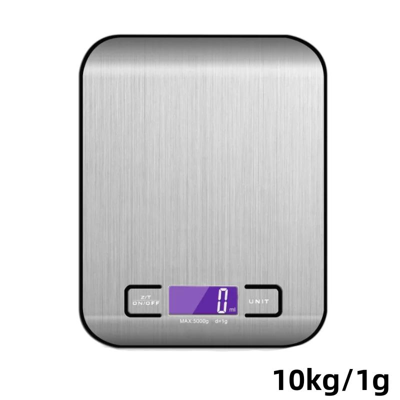 

Портативные электронные цифровые кухонные весы с таймером, высокоточные светодиодные дисплеи, бытовые инструменты для измерения баланса веса