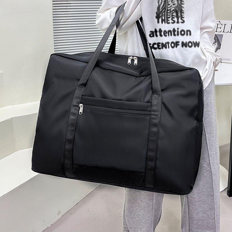 Foldable Large Capacity Travel Bag: Portable Handbag for Short Trips or Hospital