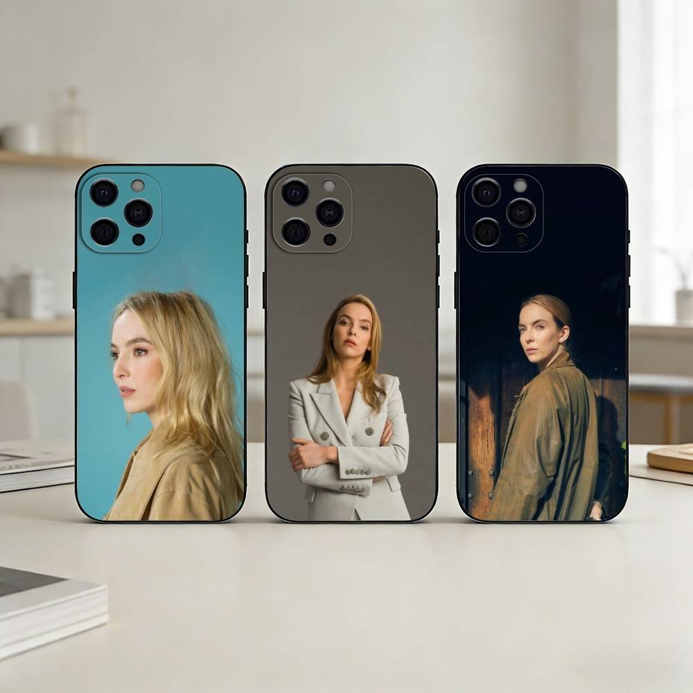 Villanelle K-Killing Eve Handyhülle Silikon schwarz Weich Für IPhone 17,16,15,14,13,12,11,SE,Plus Pro Max