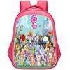 Little My Fashionable Pony Backpack For Young Girls Sweet And Fresh Style