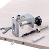 6/8/10/12mm Size Doweling Jig Kit Effective Drilling Drill Sleeve Pocket Hole Jig Punching Tool Hole Expanding Hole Puncher