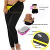 Women's Neoprene Sauna Sweat Leggings, Hot Thermo Slimming Compression Workout Pants, Full-Length Body Shaper for Weight Loss
