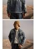 Men's Retro Japanese Slim Fit Denim Jacket 2024 - Heavyweight Washed Casual Autumn Style