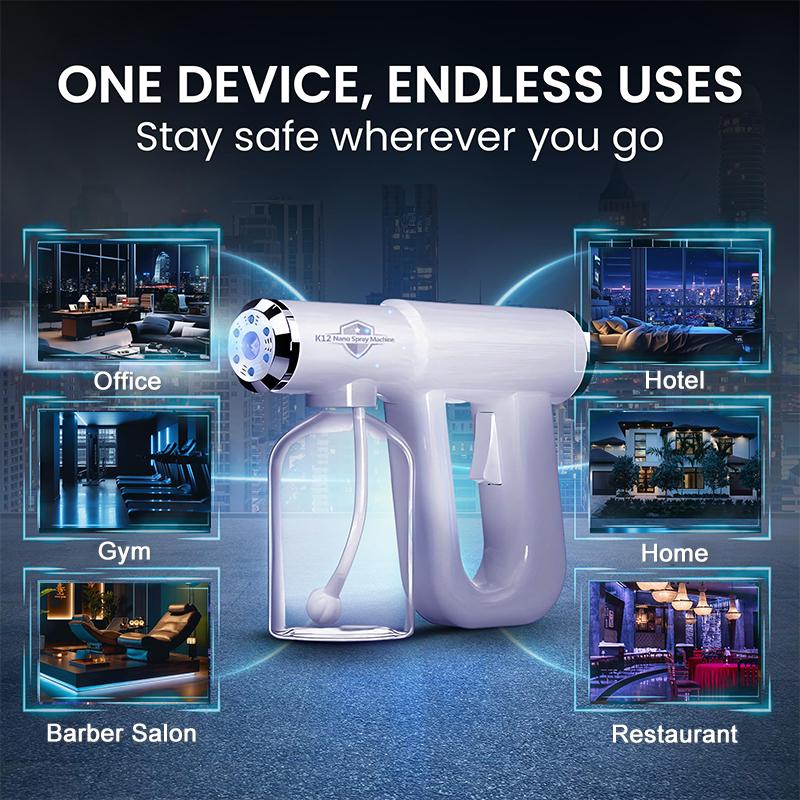 The Original Disinfectant Fogger Machine - Professional Sanitizer Sprayer - Ulv Atomizer & Nano Steam Gun