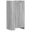 Shoe Cabinet Gray Sonoma 52 x 37.5 x 100 cm Particleboard