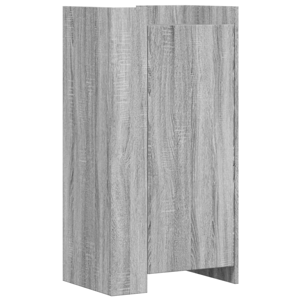 Shoe Cabinet Gray Sonoma 52 x 37.5 x 100 cm Particleboard