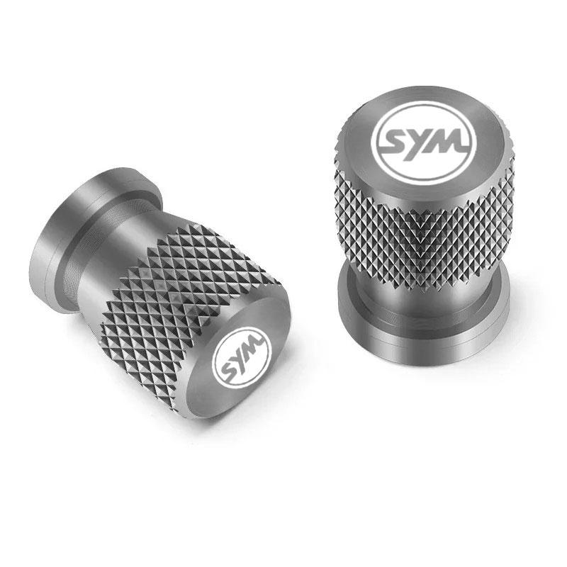 2pcs For SYM Maxsym 400I 600I TL500 TL508 Jetx Jet X 125 150 Fiddle 2 3 4 Wheel Tire Parts Valve Stem Caps Cover Airdust