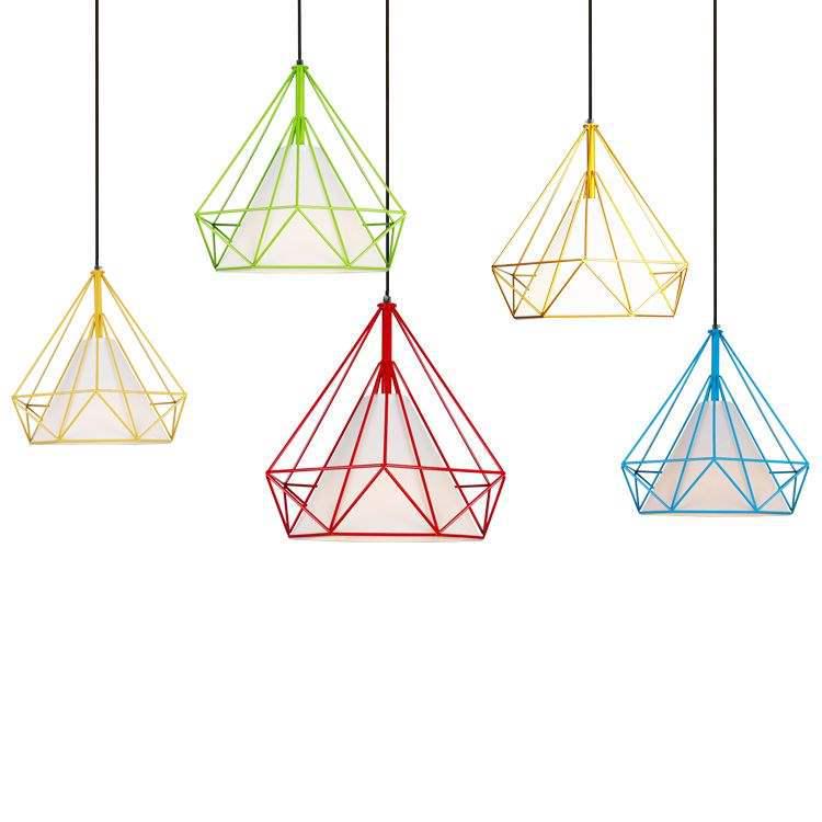 Influencer Friseursalon Retro-Kronleuchter mit Diamant-Dekoration für Friseursalon oder Milchteeladen