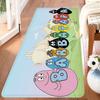 Cute Cartoon Les Barbapapa Hallway Carpet Washable Non-Slip Living Room Sofa Chairs Area Mat Kitchen Doormat Area Rug