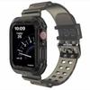 Transparent Glacier Replacement Strap with Integrated Protective Case for Apple Watch Series 7/SE/6