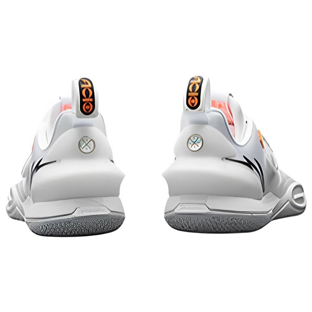 Li Ning All City 10 V2 ' White Hot ' Textile, Leather Slip Resistant, Abrasion Resistant, Breathable Low Top ABAS059-3