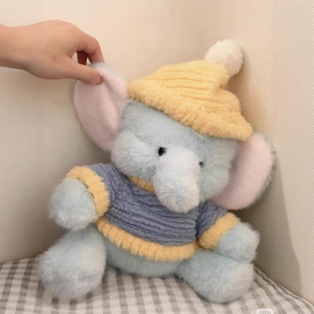 Baby Elephant Tata Plush Toy Elephant Doll Doll Super Soft Doll Sleeping Pillow Girl Birthday Gift