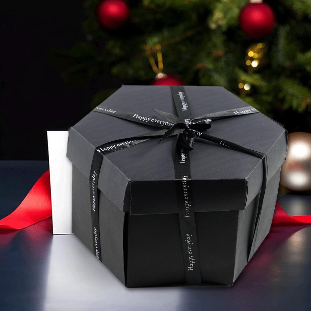 NEW Photo Album Box DIY Scrapbook Lovely Surprise Explosion Couple Memory Love Anniversary Day S3Y4