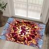 Aston Villa Football Design Crystal Velvet Carpet Cozy Non?Slip Printed Rug For Bedroom Living Room Entrance