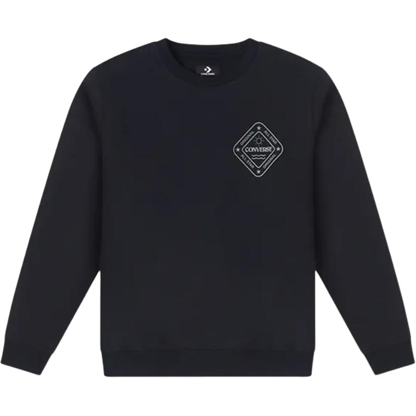 Converse All Star Winter Art Graphic Crew Sweatshirt Men s 10025632-A01 S