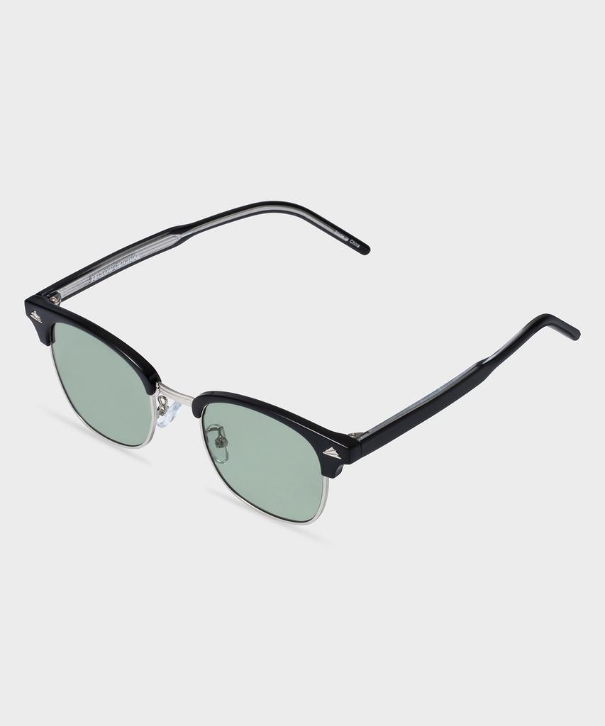 Likkeullou Rc Yleen Silver Sunglasses Green