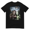 Bigfoot Alien Selfie Rock On Peace Sign Funny Ufo Sasquatch TShirt