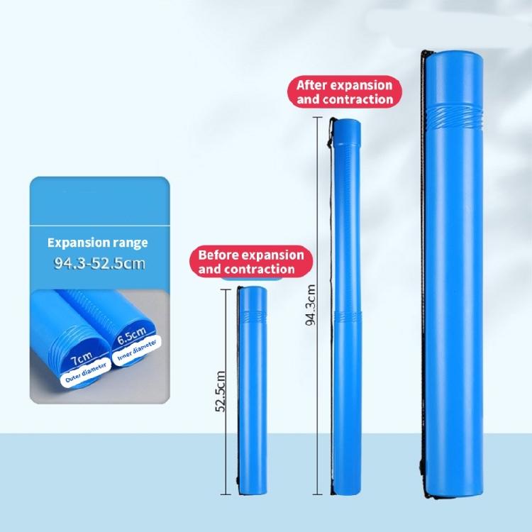 Tubo Telescópico Profesional para Arte y Pósters con Correa de Hombro Ajustable, Tubo Impermeable para Documentos con Correa de Transporte