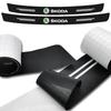 Car trunk scratch strip, trunk protection collision strip For Skoda Octavia MK2 MK3 2 3 A7 Fabia Karoq Kodiaq Superb Rapid Kamiq