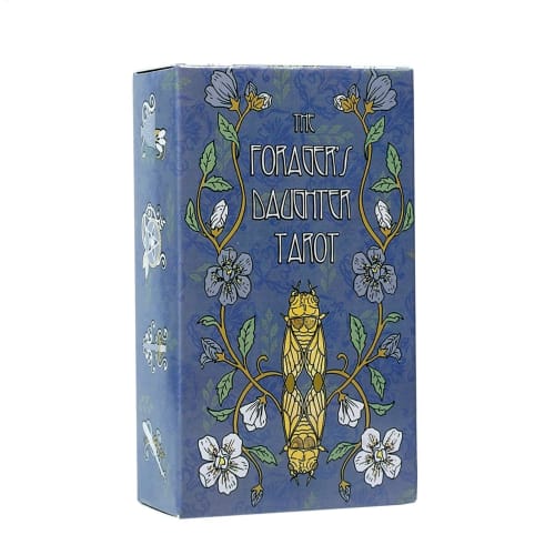 The Forager's Daughter Tarot Deck, 78 Card Mysterious Divination Set, Divination Tool, Smooth Shuffle, 10.3x6cm, Ideal for Spiritual Insights and Part