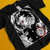 Demon Slayer Shirt Tanjiro Tshirt Nezuko T-Shirt Muzan Doma Tee Inosuke Zenitsu