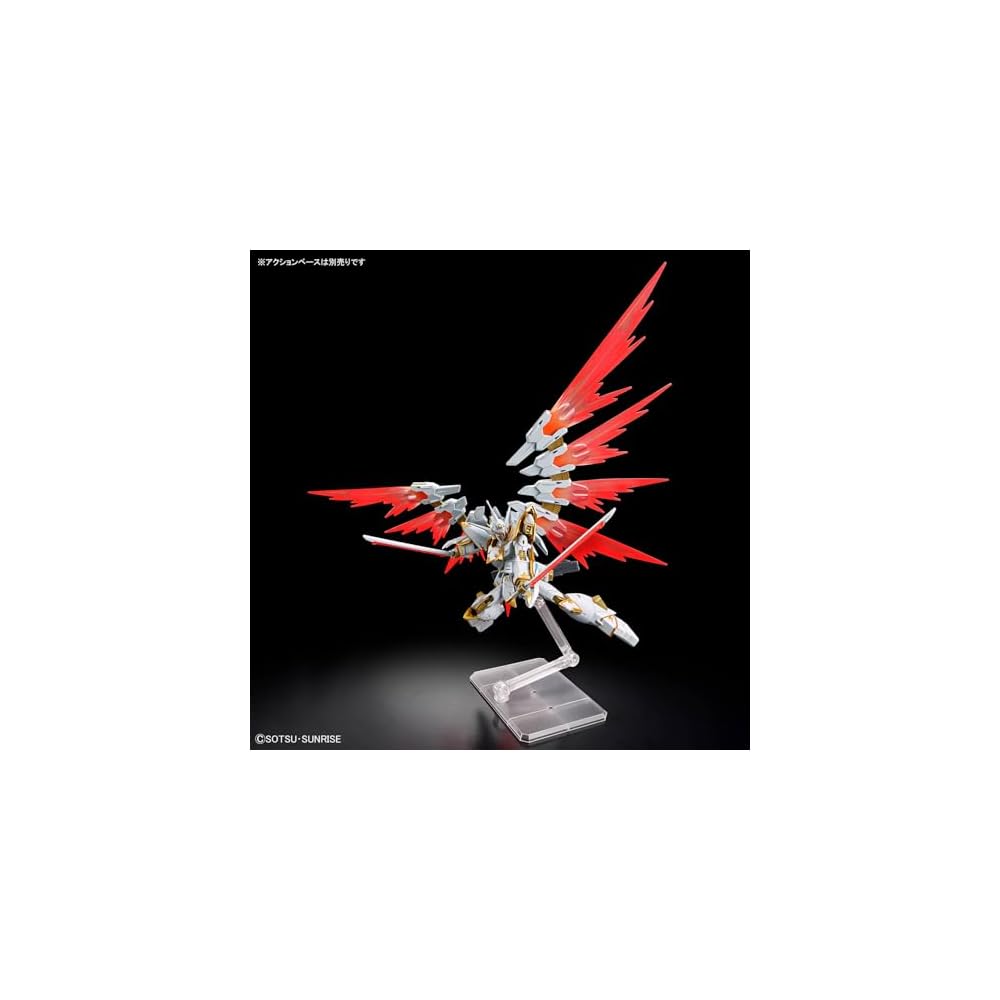 Bandai Spirits HG Gundam Seed Freedom Black Knight Skordalra 1/144 Scale Color-Coded Plastic Model Kit