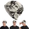 Beethoven With Flying Music Notes Men Women Adult Beanies Caps Knitted Bonnet  Warm Hip Hop Autumn Winter Outdoor Skullies Hats