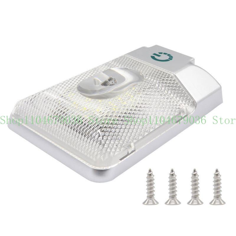 652F 12V Camping Car Ceiling Lamp RV Reading Lamp Boat for Camper Trailer RV Interior Lamp Car Interior Lights белый