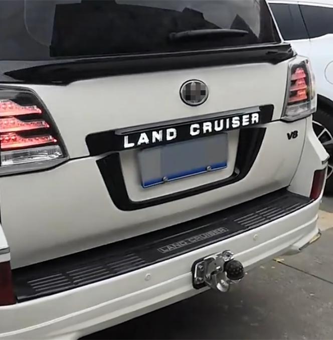 LED Rear Tailgate Trim Strip with Brake Lights for 2008-2023 Land Cruiser